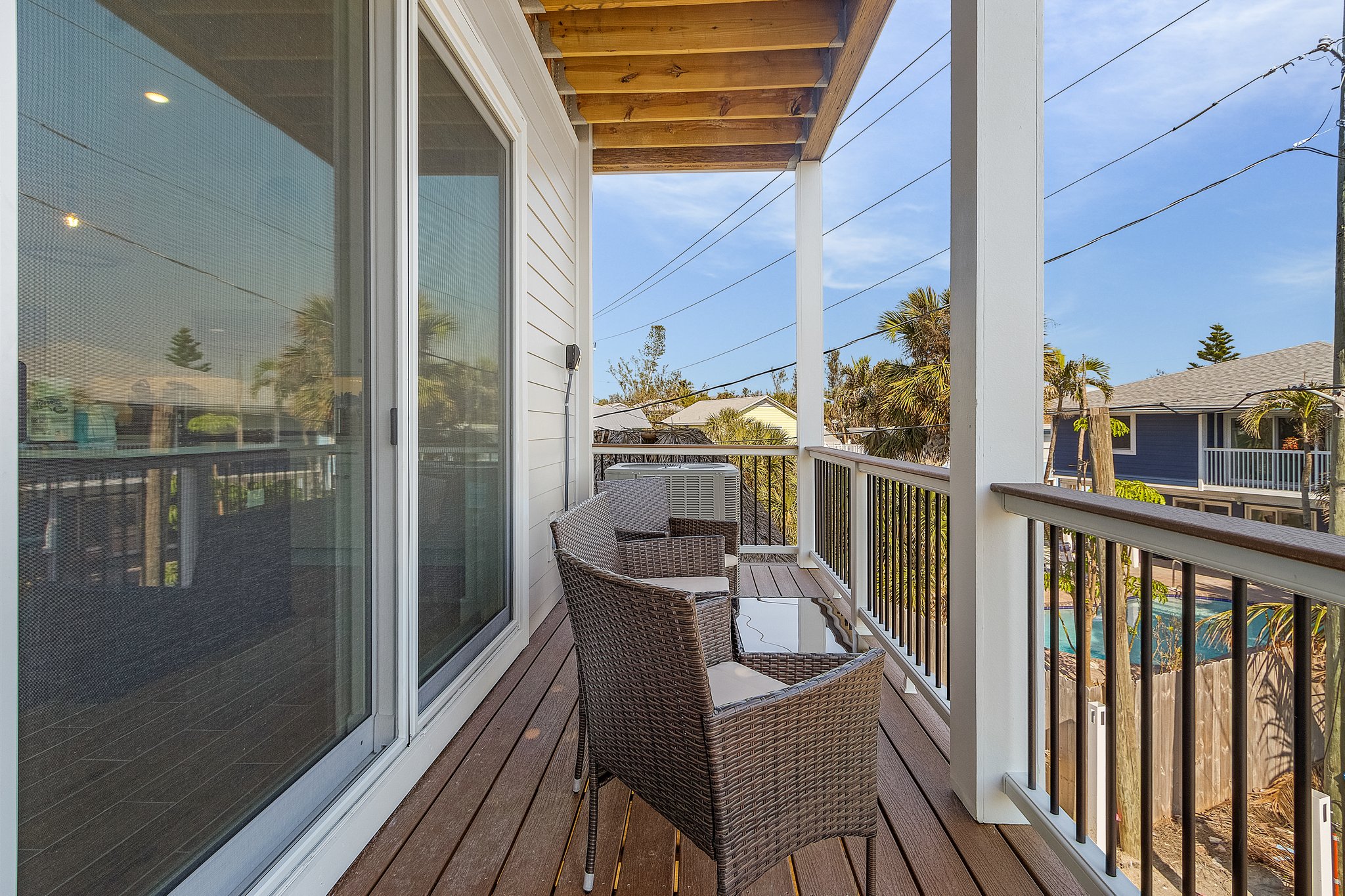 Balcony view at Do We Beach House