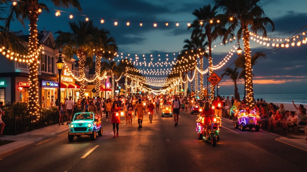 Fort Myers Beach Lights Up Again: Second Annual Illuminations Parade Set for Nov.&nbsp;7