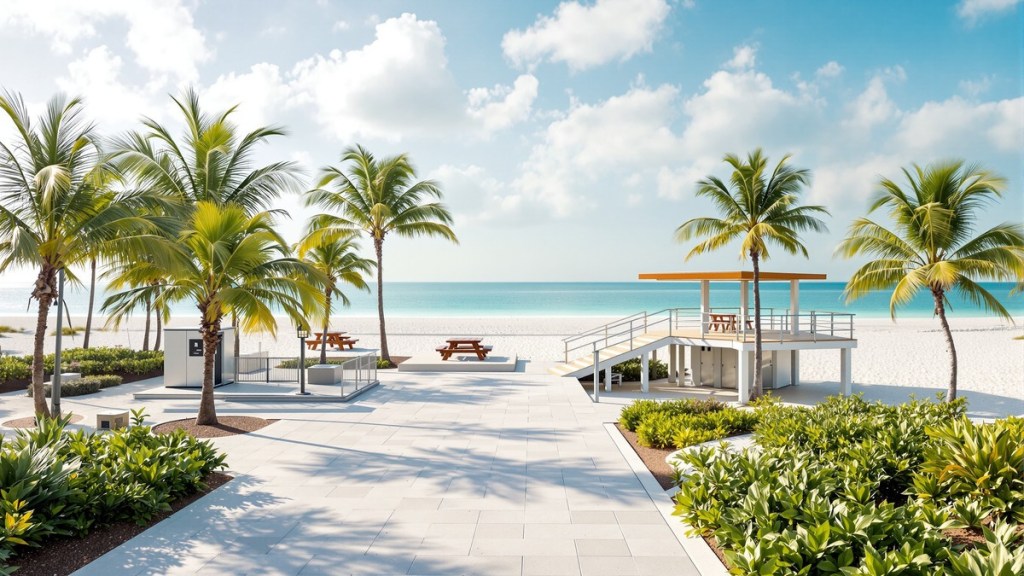 Lynn Hall Park’s $6M Restroom Facility Takes Shape on Fort Myers Beach